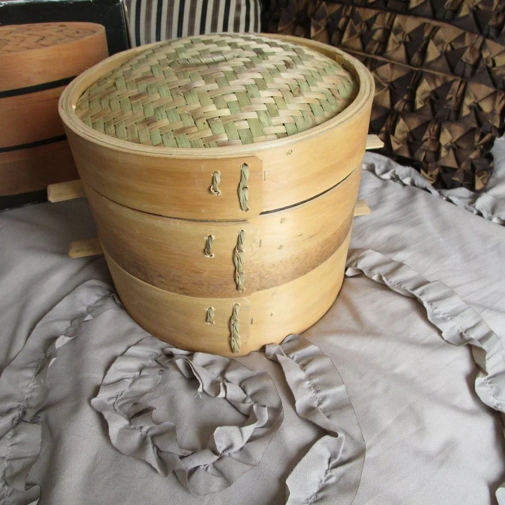 brand new bamboo steamer